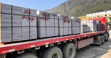 本溪 芝麻灰地铺石出货日常