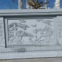 本溪 芝麻白大型照壁，屏风，影壁
