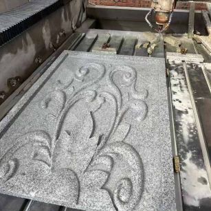 本溪 白麻别墅干挂雕花板