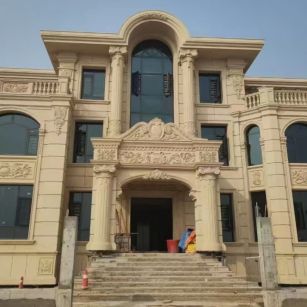 本溪 黄金麻花岗岩别墅外墙干挂