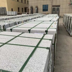 本溪 白麻花岗岩5.0公分荔枝面地铺石