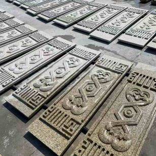 本溪 黄金麻花岗岩外墙雕刻板