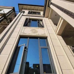 本溪 黄金麻荔枝面别墅外墙干挂效果展示