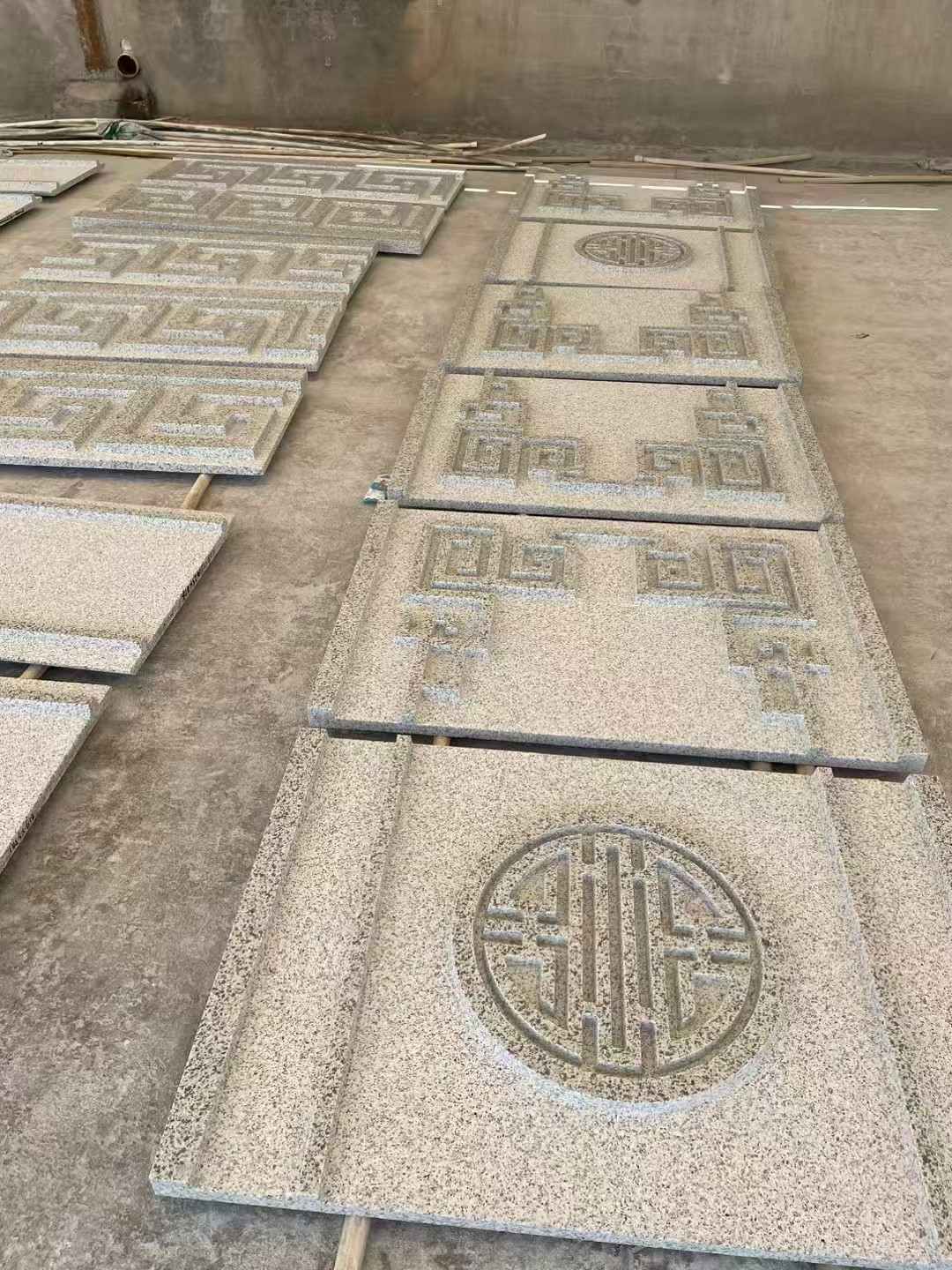 本溪 白麻花岗岩外墙立面雕刻板