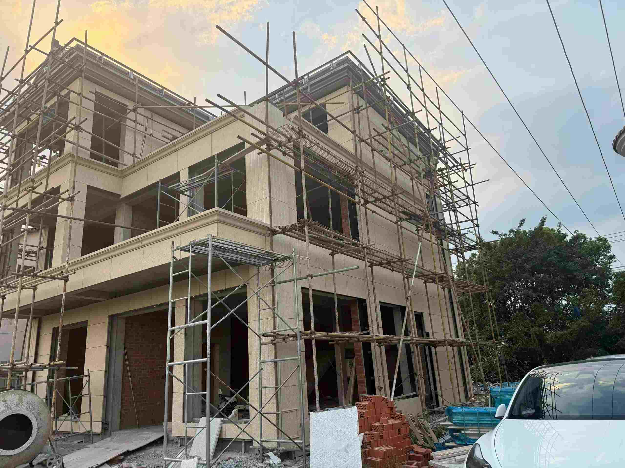 本溪 黄金麻荔枝面花岗岩外墙干挂