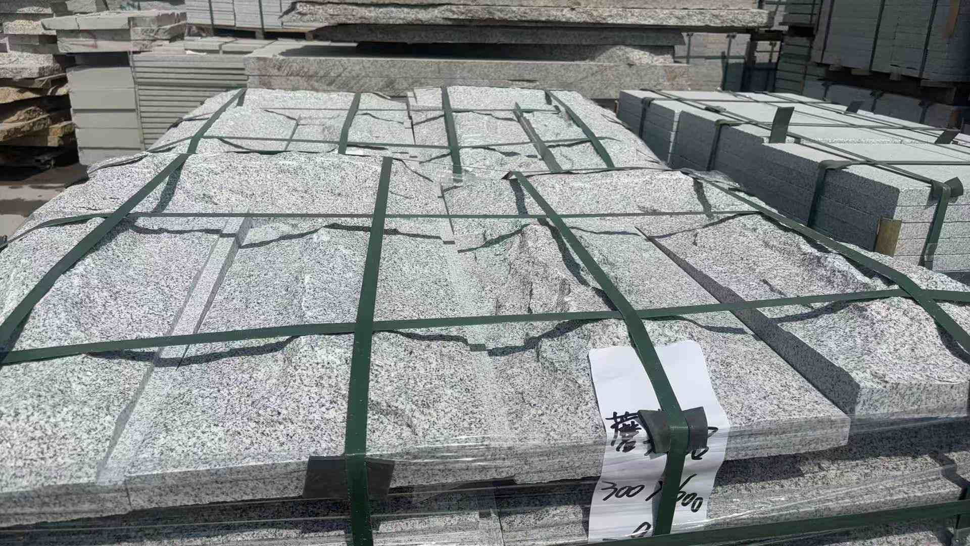 本溪 芝麻白蘑菇石成品