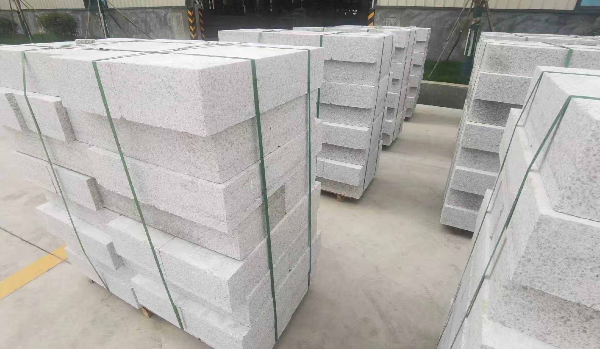 本溪 白麻花岗岩路沿石，立缘石，平缘石，路牙石，道牙石，马路牙子等