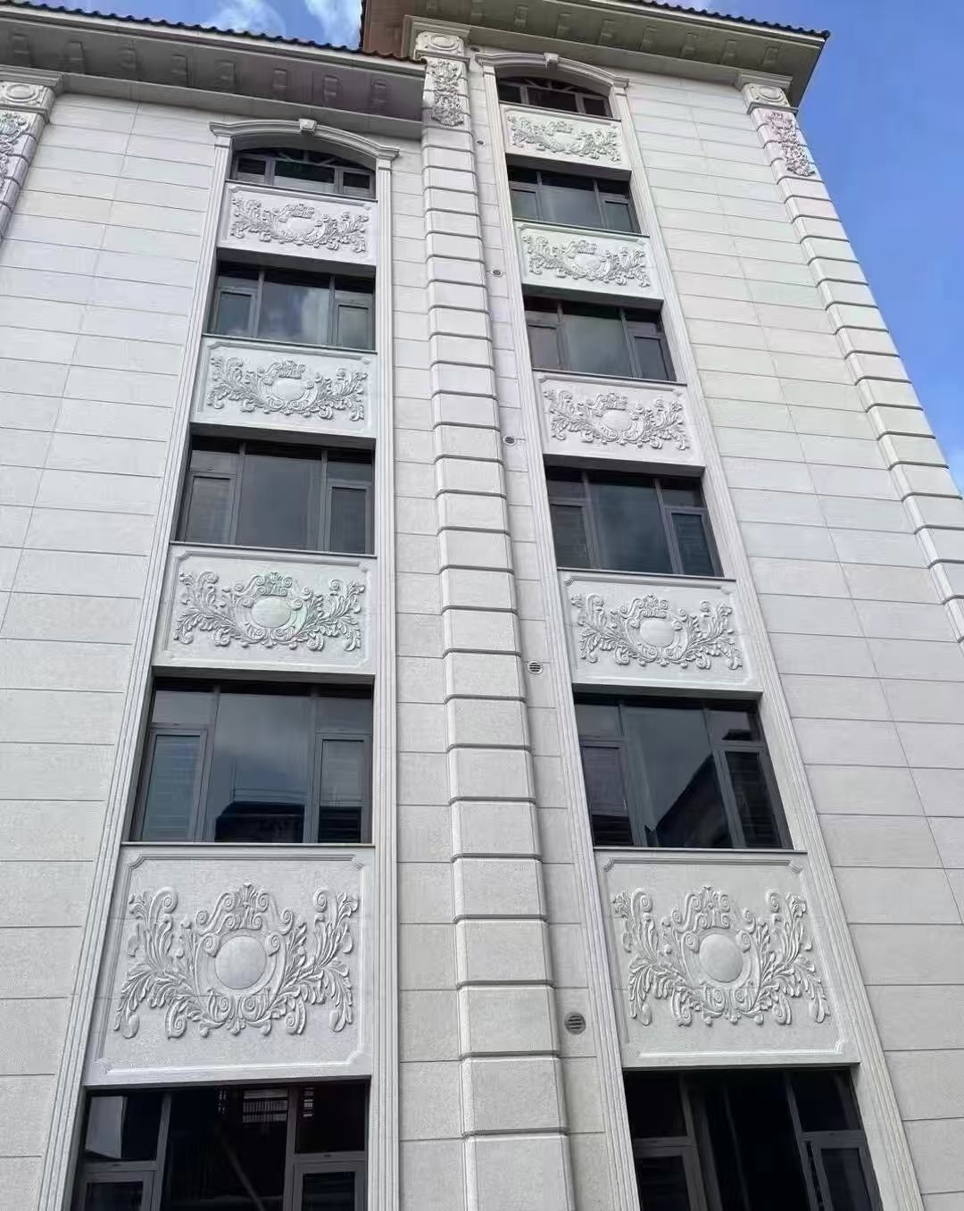 本溪 白麻荔枝面花岗岩别墅外墙干挂