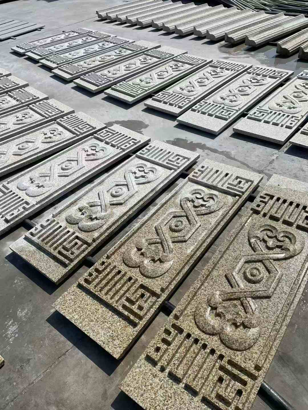 本溪 黄金麻花岗岩外墙雕刻板