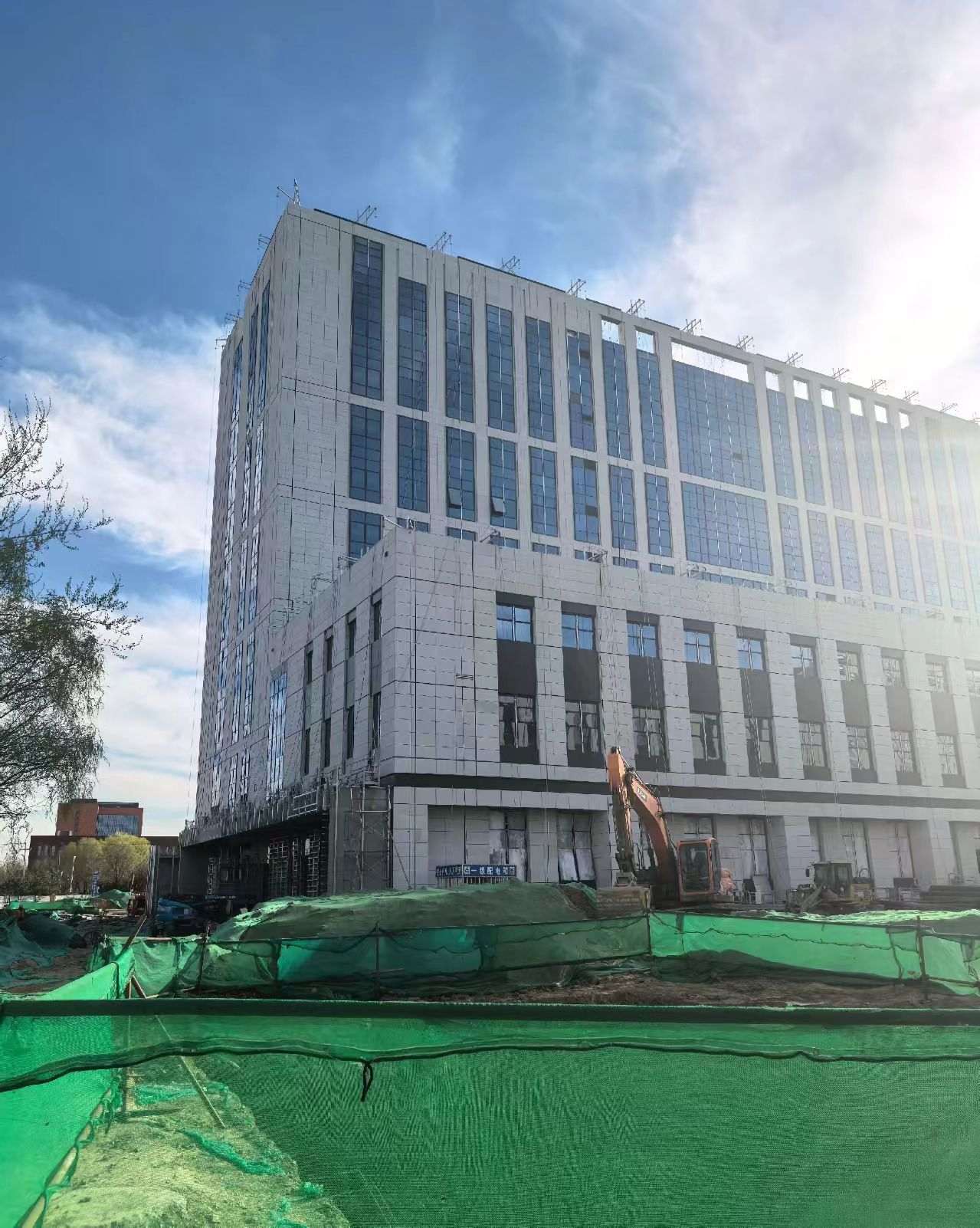 本溪 白麻花岗岩石材外墙干挂